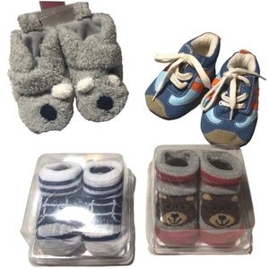 Infant shoes 0-12 months-4 pairs